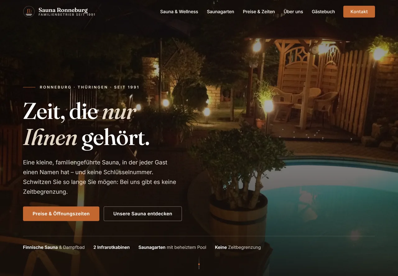 Neue Startseite, Desktop